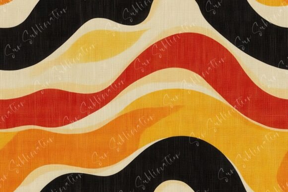 Abstract Wavy Patterns in Warm Seamless: A Guide to Smart Digital Asset Selection