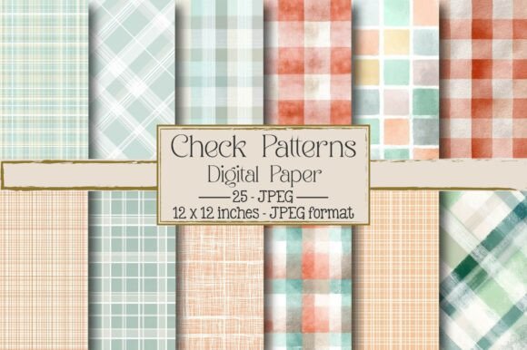 Check Patterns: Elevating Your Creative Projects with Versatile Digital Designs