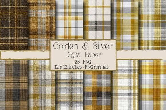Evaluating Golden Silver Fabric Patterns for Digital Design Projects