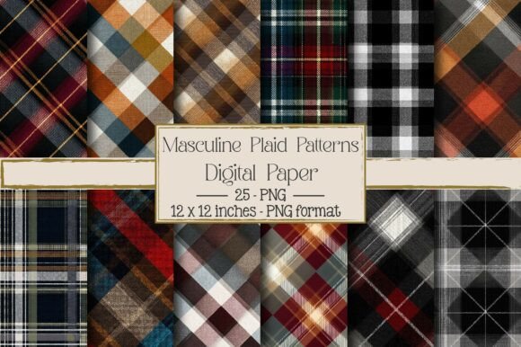 Masculine Plaid Patterns: Elevate Your Design Projects
