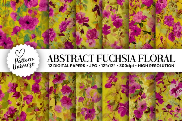 Revolutionizing Digital Craft Design: The Strategic Value of Fuchsia Lime Green Flowers Patterns