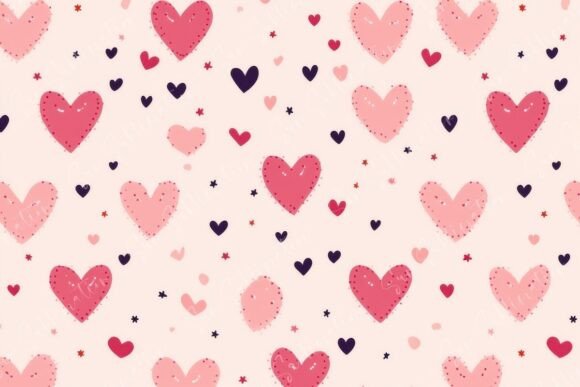The Strategic Value of Colorful and Playful Heart Patterns in Modern Design Workflows