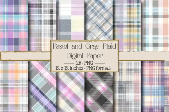 The Timeless Appeal of Pastel and Gray Plaid Patterns in Modern Design